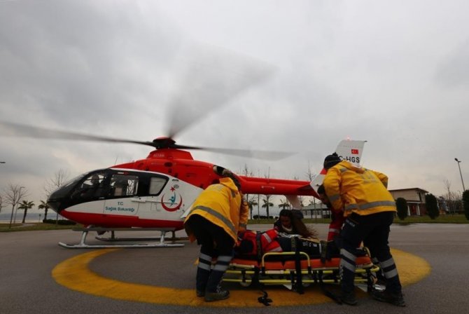 Hava Ambulansı Personellerine Eskişehir’de Eğitim Verildi