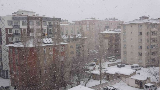 Van’da Kar Yağışı Hayatı Olumsuz Etkiledi