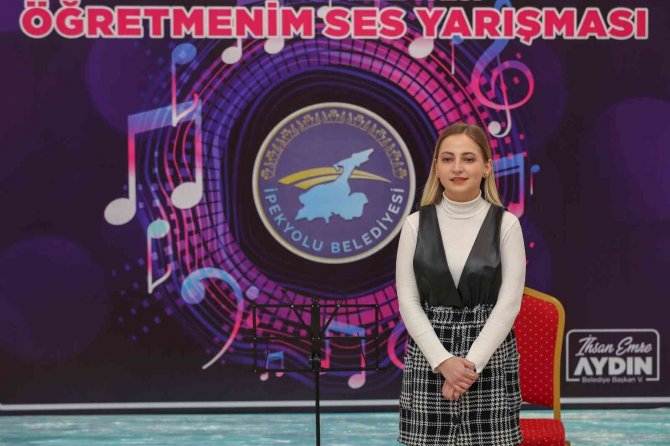 İ̇pekyolu’nda ‘Öğretmenim Ses Yarışması’ Heyecanı