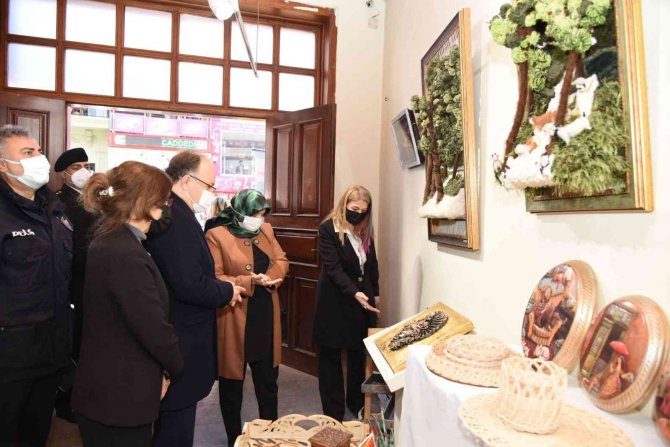 Karma El Sanatları Sergisi Açıldı