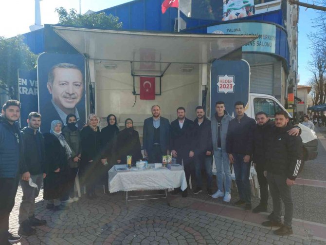 Ak Parti İ̇l Başkanlığı Yalova’daki Projeleri Vatandaşa Anlattı