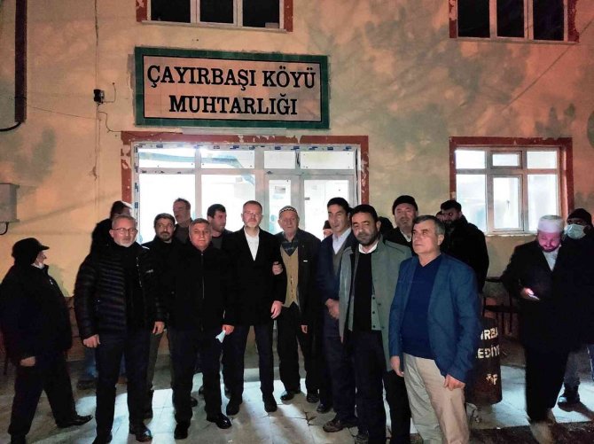 Ak Parti Kütahya İ̇l Başkanlığı’ndan Altıntaş’ta Köy Ziyareti