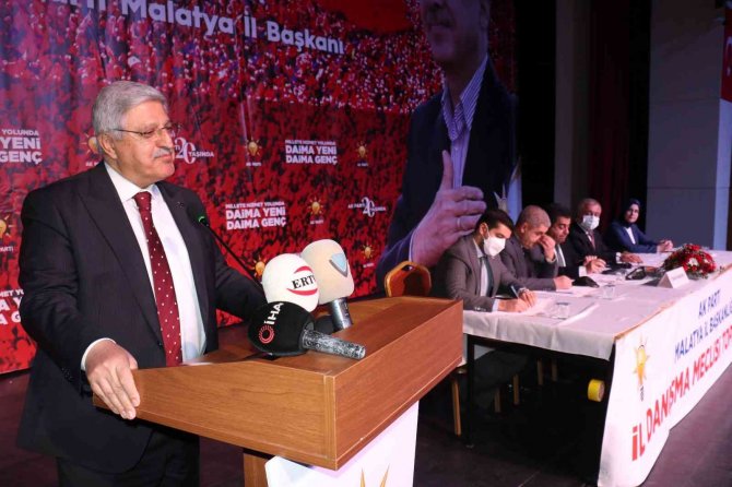 Malatya’da Ak Parti Daraltılmış İ̇l Danışma Meclisi Toplantısı Yapıldı