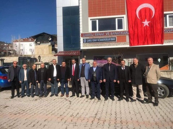 Çameli Esnaf Odası’nda Mevcut Yönetim Güven Tazedi
