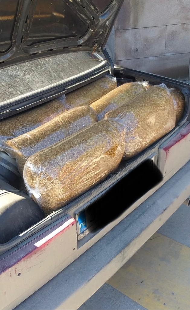 Hatay’da 180 Kilogram Bandrolsüz Tütün Ele Geçirildi