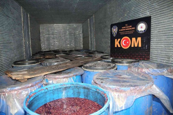 Hatay’da Kaçak İçki Operasyonu