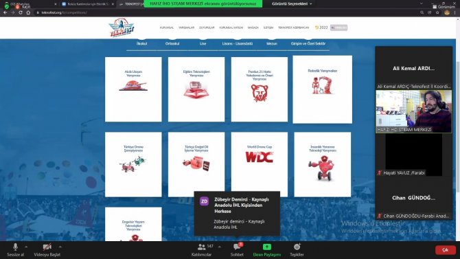 Teknofest Tecrübe Toplantısı Yapıldı