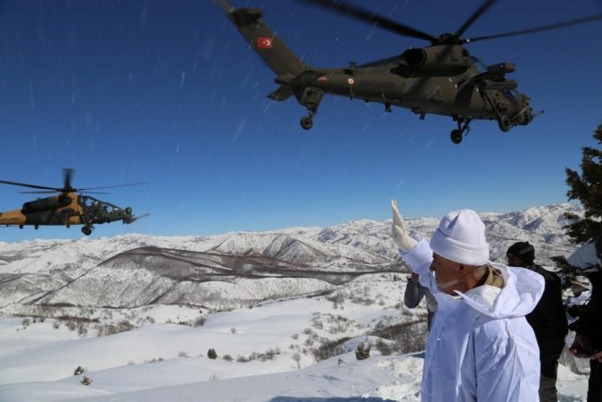 İ̇çişleri Bakanlığınca Tunceli’de “Eren Kış-23 Şehit Jandarma Astsubay Üstçavuş Celil Mutlu” Operasyonu Başlatıldı