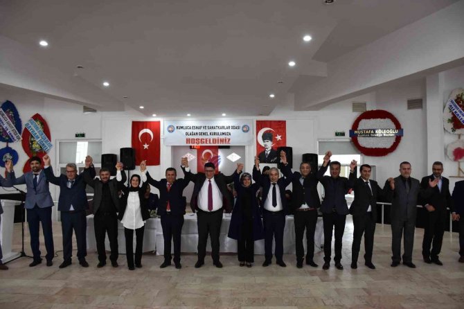 Kumluca Esnaf Ve Sanatkar Odası’nda, Mevcut Başkan Çınar Güven Tazeledi