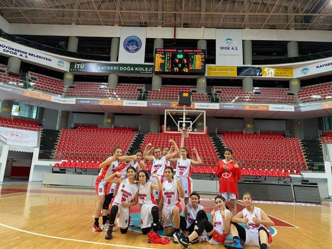 Msk U14 Kız Basketbol Takımı, Anadolu Şampiyonasına Katılmaya Hak Kazandı