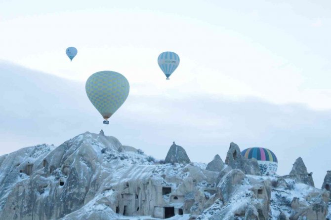 Nevşehir’de Kar Yağışı Son 45 Yılın En Yüksek Seviyesine Ulaştı