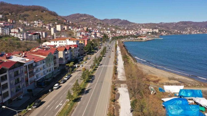 Perşembe’ye Bisiklet Yolu Çalışmaları Başladı