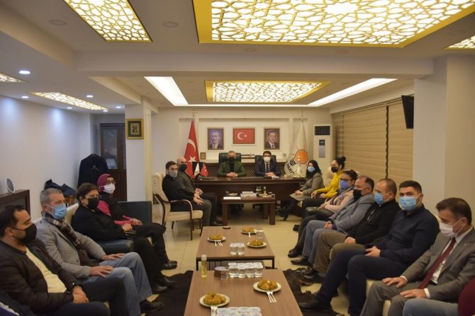 Başkan Çelik Teşkilat Mensuplarıyla Buluştu
