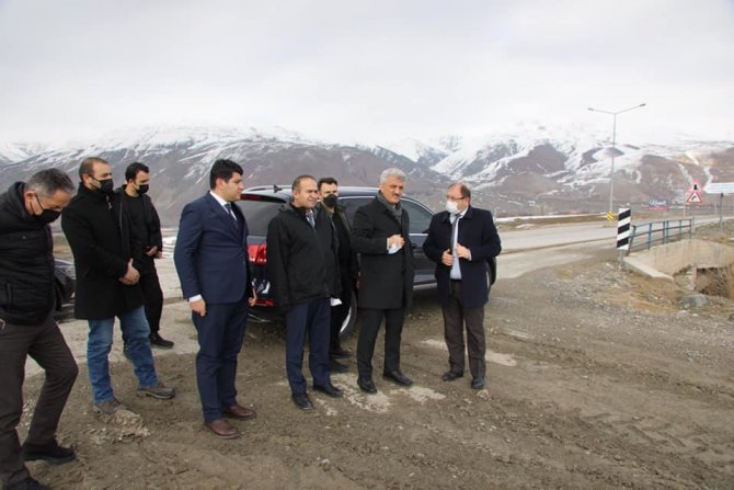 Tarıma Dayalı Sera Ve İ̇htisas Besi Organize Sanayi Bölgesi Alanlarında İncelemelerde Bulunuldu