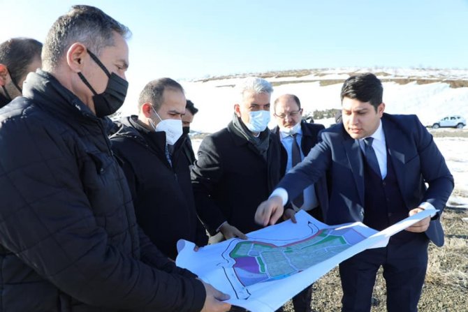 Tarıma Dayalı Sera Ve İ̇htisas Besi Organize Sanayi Bölgesi Alanlarında İncelemelerde Bulunuldu