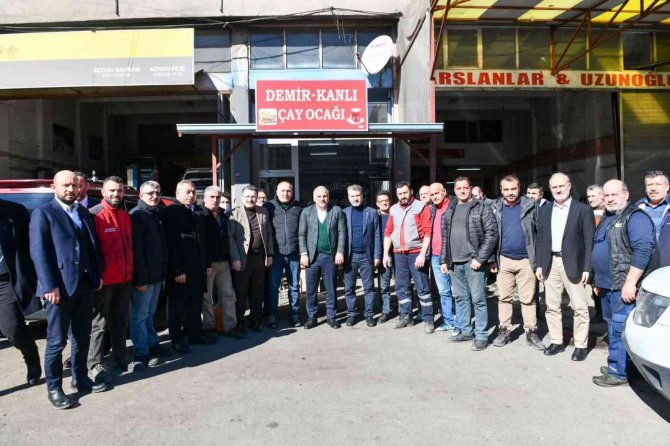 Başkan Zorluoğlu, Sanayi Esnafı İle Bir Araya Geldi