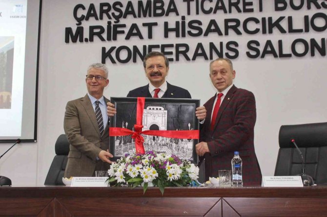 Hisarcıklıoğlu Çarşamba Ticaret Borsası’nda