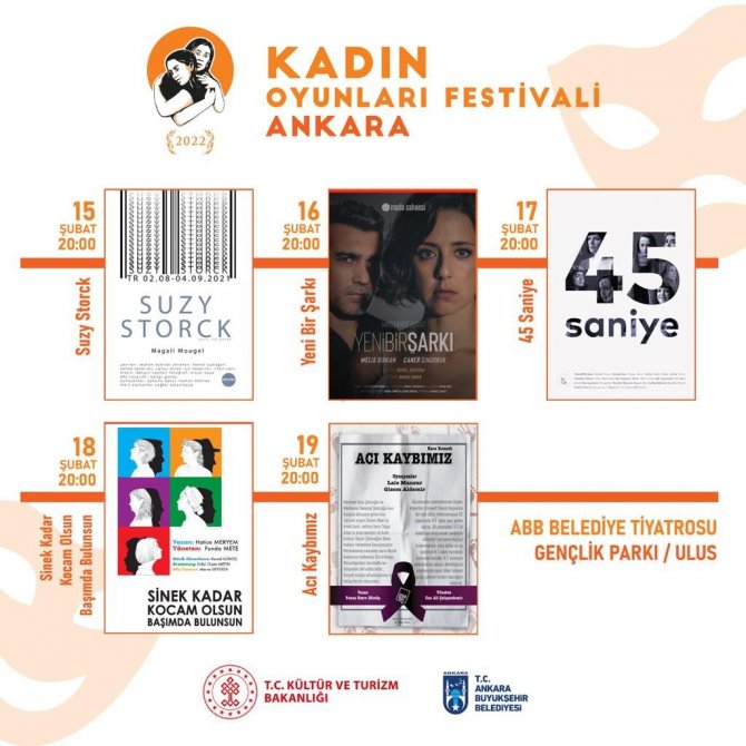 Başkent’te Kadın Tiyatro Festivali Başlıyor