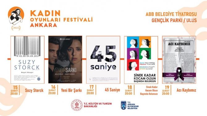 Başkent’te Kadın Tiyatro Festivali Başlıyor