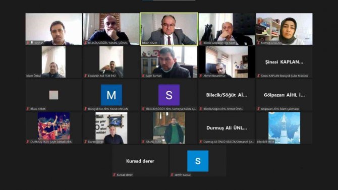 Yögep Toplantısı Telekonferans Yöntemiyle Gerçekleştirildi