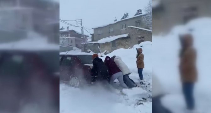 Yüksek Kesimlerde Kar, Tipi Etkisini Sürdürüyor