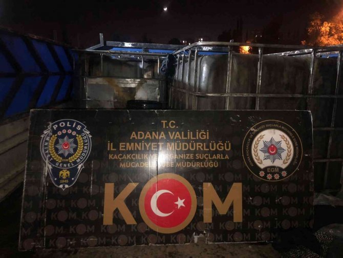 Adana’da Kaçakçılık Operasyonu