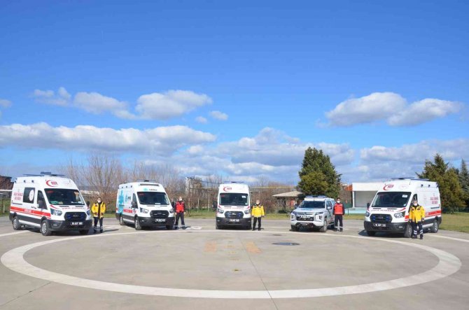 Bursa Acil Sağlık Hizmetleri Filosu Güçlenmeye Devam Ediyor