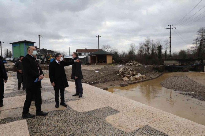 Tarihi Roma Köprüsünün Restorasyonu Sürüyor