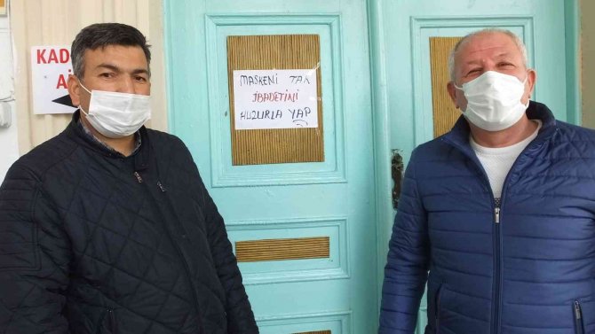 "Maskeni Tak İbadetini Huzurla Yap"