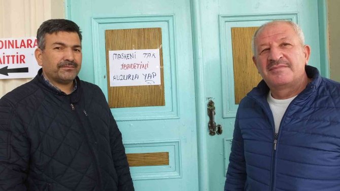 "Maskeni Tak İbadetini Huzurla Yap"