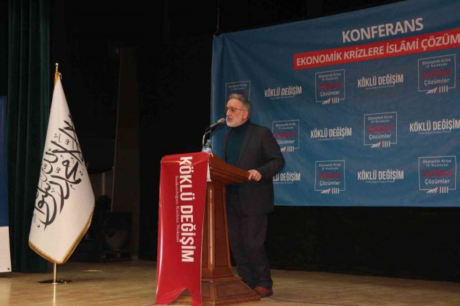 Tatvan’da ’Ekonomik Krizlere İ̇slami Çözümler’ Konferansı Düzenlendi