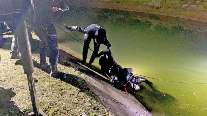 Sulama Kanalına Düşen Otomobilin Sürücüsü Hayatını Kaybetti