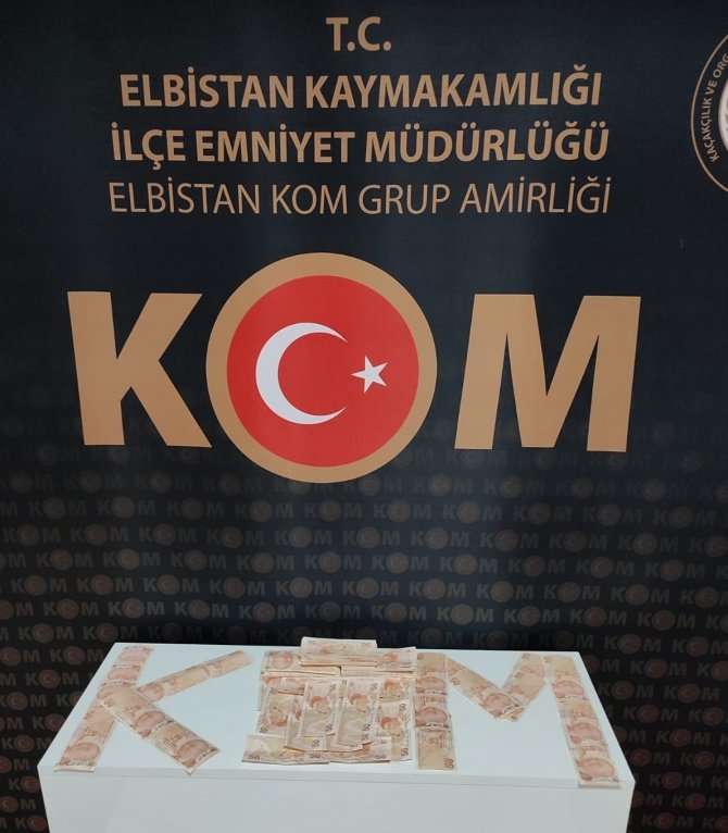 Elbistan’da, Servet Değerinde Sahte Dolar Ve Tl Ele Geçirildi