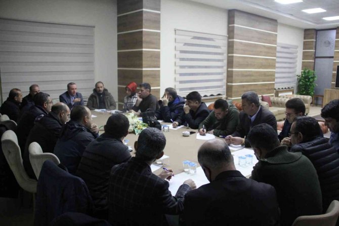 Ağrı’da İlçe Milli Eğitim Müdürleri Toplantısı