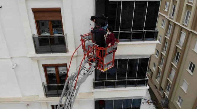 Aksaray’da Elektrik Panosunda Çıkan Yangında Can Pazarı