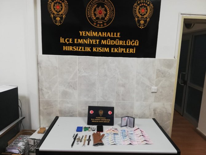 Ankara’da 10 Ayrı Evden Hırsızlık Şüphelisi Yakalandı