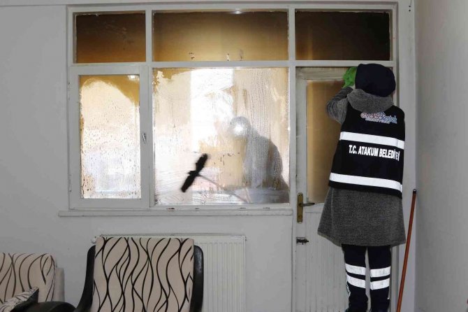 Atakum Zabıtasının Dikkati Faciayı Önledi