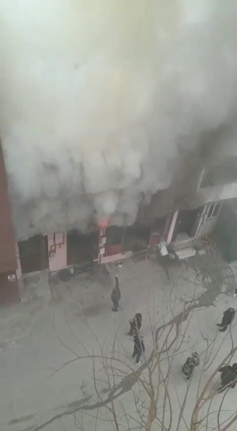Bursa’daki Bir İşyerinde Korkutan Yangın