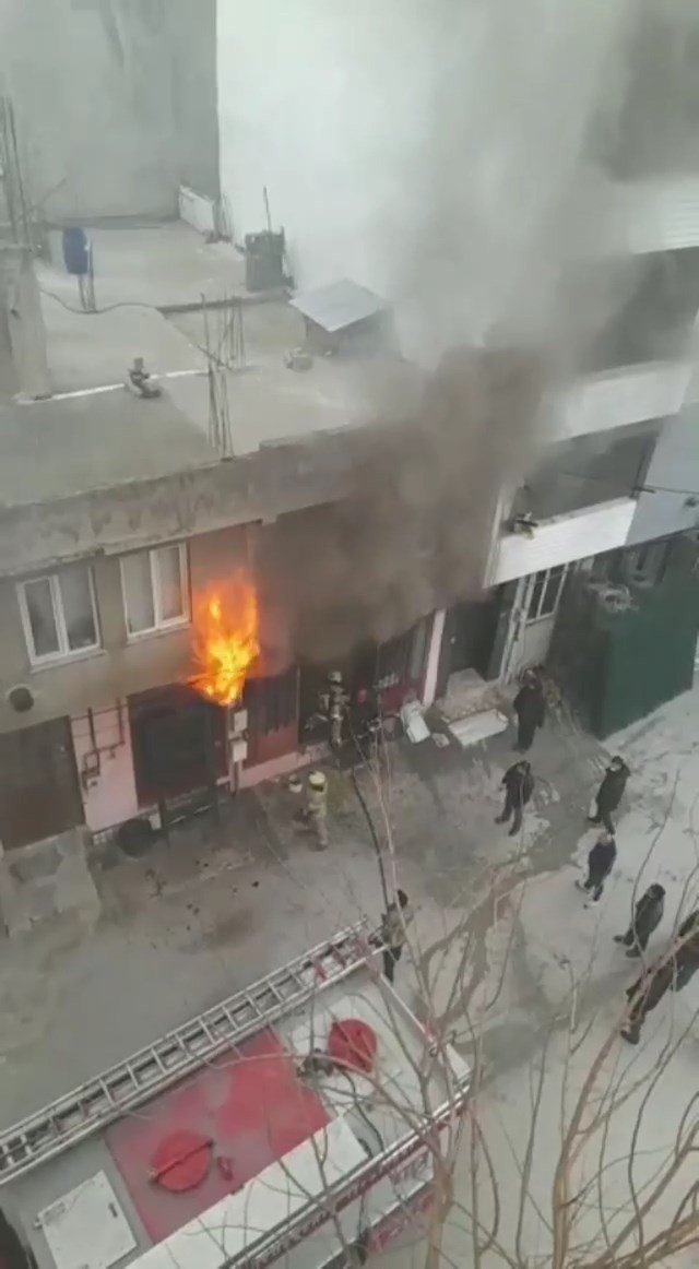 Bursa’daki Bir İşyerinde Korkutan Yangın