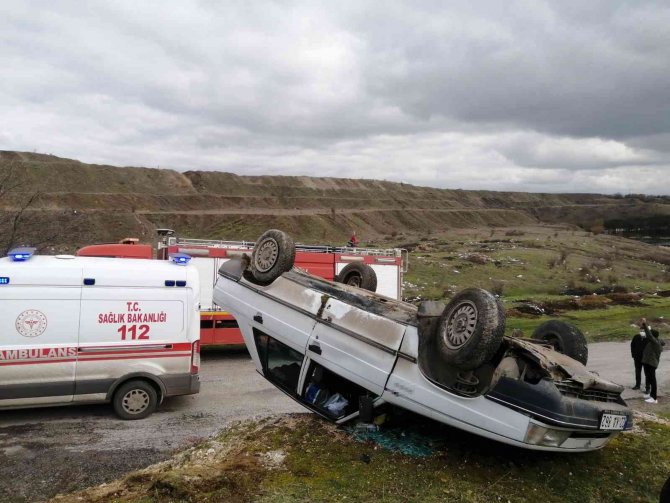 Çanakkale’de Trafik Kazası: 1 Yaralı