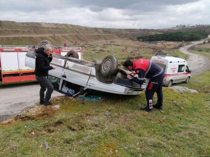 Çanakkale’de Trafik Kazası: 1 Yaralı