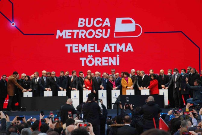 Kılıçdaroğlu, Buca Metrosu’nun Temelini Attı