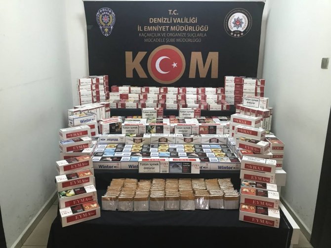 Yüzlerce Kaçak Ürün Ve 63 Bidon İçerisinde 315 Litre Etil Alkol Ele Geçirildi