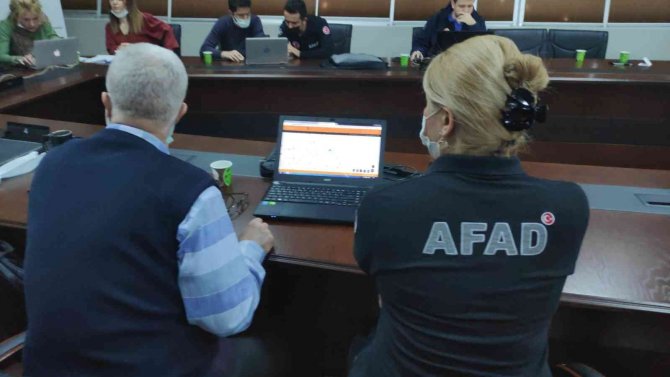 Edirne’de Yerel Düzey Masabaşı Tatbikatı Gerçekleştirildi