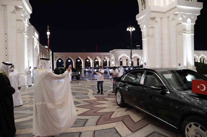 Erdoğan, Abu Dabi Veliaht Prensi El Nahyan İle Akşam Yemeği Yedi