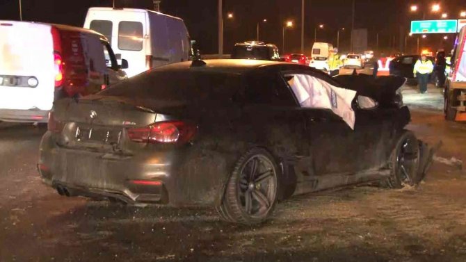 Eyüpsultan Tem Otoyolu’nda Zincirleme Trafik Kazası: 3 Yaralı