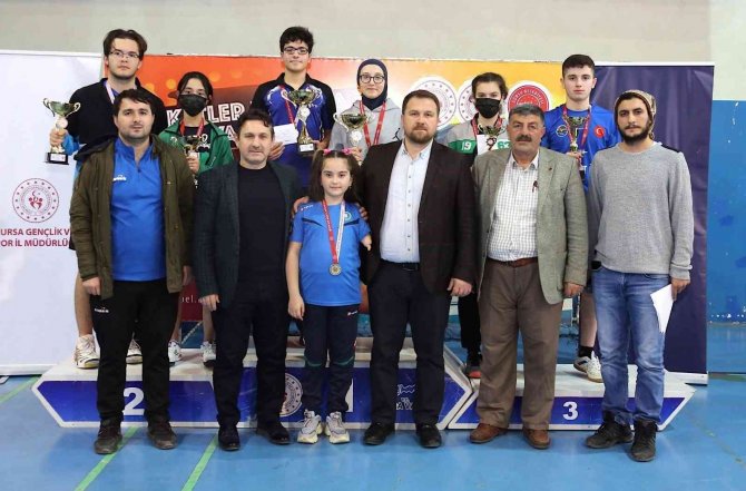 Gürsu’da Bireysel Masa Tenisi Turnuvası Nefes Kesti