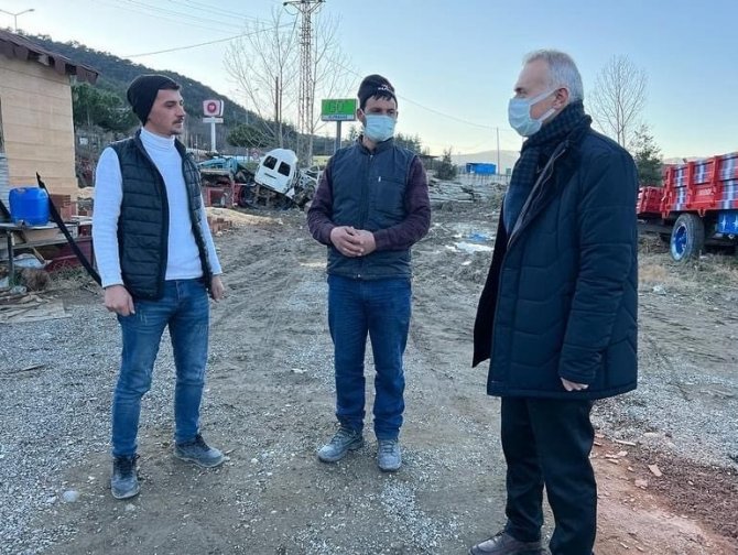 Başkan Öztürk, Sanayi Esnafının Yanında