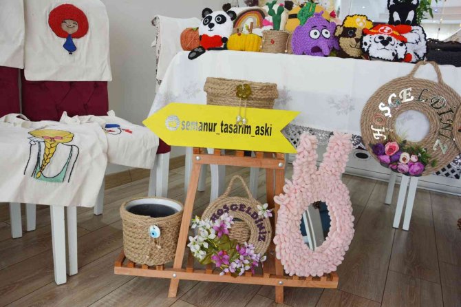 Çocukluktan Kalan El Becerisini Ticarete Dönüştürdü