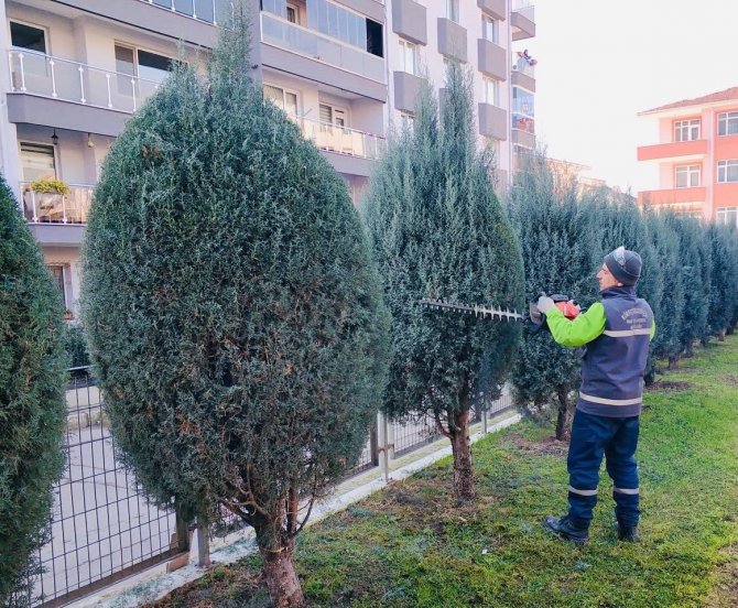 Körfez’de Yeşil Alanlar Bakımdan Geçiyor